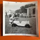 Pedal Car Push Cart Ride On Toy Original Vintage Photo Toy Car 