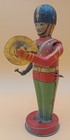 Parts Repair Vintage 1930s J  Chein Tin Litho Wind-up Bass Drummer No  110