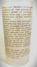 A 1952 Kentucky Derby Glass - It s In Mint Condition