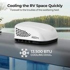 Fogatti Rv Air Conditioner 13500 Btu Non-ducted Unit Rv Rooftop Ac 115v - No Adb