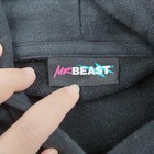 Mr Beast Hoodie Youth 16 Black Investor Club Graphic Pullover Sweatshirt