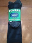 Bombas Compression Sock Knee High 3-pack 15-20mmhg Mens Womens Medium Black New