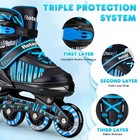 Adjustable Inline Skates For Girls And Boys With Full Light Up Wheels  Fun Il   