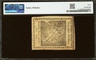 1779 American Revolution  65 Continental Currency  Colonial Note Cc-100  Pmg 40