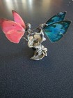 Vintage Pewter Farie Figurines Lot Of 7 Complete Collection