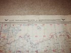 Ww2 German Luftwaffe Navigationskarte - 1 2000000 Navigational Map     Germany