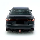 For 2025-2026 Toyota Camry Se Xse Gloss Black Led Rear Bumper Diffuser Lip Yofer