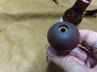Stanley No 3 Plane knob only tall hardwood wartime 1942-45 gd     s10 12 25-l