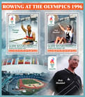 Stamps Olympic Games Rowing 8 Sheets Perforated New