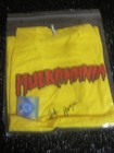 Hulk Hogan Hand Signed Yellow Hulkamania T-shirt L Wwf Wrestling Autograph Coa 8