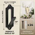 12 Packs Mount Skull Hanger  Deer Skull Hanger  European Style Deer Head Hangers