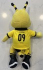 Borussia Dortmund Bvb 09 Soccer Emma The Bee Plush Black Yellow 14    Rare Stuffed