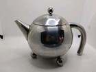 Vintage Mcm Henley Style Lidded Teapot W Insert   Creamer   Sugar  no Lid 