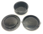  n Mint  Nikon Nippon Kogaku Kk Rear Lens Cap   Body Cap   Front Cap 52mm Japan