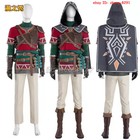 The Legend Of Zelda  Breath Of The Wild Link Hylian Set Cosplay Costume Outfit