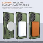 For Samsung Galaxy S25 Ultra S24 A16 A25 A35 Shockpoof Mag Safe Stand Case Cover