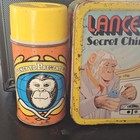 Lance Link Secret Chimp Metal Lunchbox With Thermos  thermos Brand 