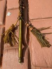 Antique 1928 American Legion Ohio Marching Band Brass Wood Bandleader   s Baton