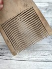 Vintage Antique Primitive Ukrainian Wooden Yarn Comb Home Traditional Decor