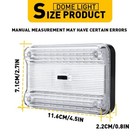 2x 72-led Kitchen Under Cabinet Closet Shelf Lighting Strip Bar Lights Lamps Kit