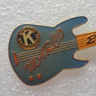 Kiwanis International Lapel Pin Guitar Marco 2000 Enamel 1 7 In Clutch Logo Vtg