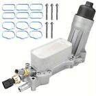 Aluminum Engine Oil Cooler Filter Housing Fits 11-16 Dodge Jeep Chrysler Ram3 6l