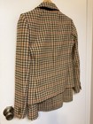 2020 J Crew Blazer Jacket Tweed Wool Schoolboy Houndstooth Size 4 Skirt Size 2