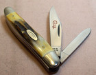 1978 case Xx mint Unused thick Stag 52087 Red Letter Stockman 2 Blade Jack Knife