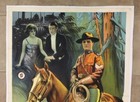 Tom Mix Up And Going Original 1 Sheet Movie Poster 1922 On Linen