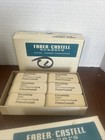 Vintage Faber Castell 7041 7084 Lot 0f 19 Erasers In Boxes Parawhite   Brush