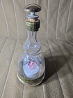 Vintage Prince Musical Bottle Glass Liquor Decanter Dancing Couple Working