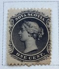 5 Nova Scotia Stamps 1860-63 Scott 8 9 11 12 13 Ex-nm Hinged Canada
