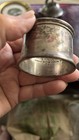 Gorham Sterling Silver Napkin Ring 40g Franz In Script Antique