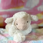      Smudge Lamb        Jellycat Plush   Cuddly White Sheep