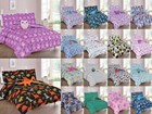 6 8-pc Printed Comforter Bedding Bed Set For Kids And Teens With Furry  Teddy