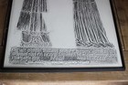 Vintage Grave Stone Rubbing Of Medieval Thomas Wytham Sheriff Hutton