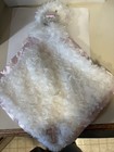 Tender Blessings Lovey Guardian Angel Bear Rattle Blanket Pink Satin Demdaco