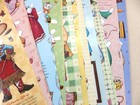Lot Of 16 Mary Engelbreit Ann Estelle   Friends Paper Doll Pages   Book - Uncut