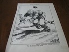 1918 Original Political Cartoon - Wwi German Peace Terms Kaiser Trample Justice