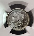 1882 3 Cent Nickel - Ngc - Pf 66 