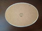 Vtg  Wendell August Forge Amish Handmade Hammered Aluminum Oval Hot Plate