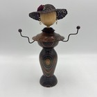 Caroline Harkness Turned Wood Earring Display Stand Hgtv Little Women Hand Made