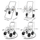 Vevor Hose Reel Cart 175 200 250 300ft Heavy Duty 2 4 Wheels Garden Water Yard