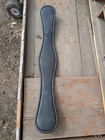 28  Wellfleet Black Leather Dressage short Girth Elastic Padded