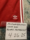 Nwt Adidas Blocked 3 Stripes Scarlet   Crew Blue Shorts Men   s Sz L Free Ship 
