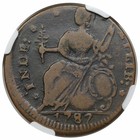 1787 Connecticut Copper  Draped Bust Left  Miller 33 9-s 2  Ngc Vf20
