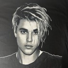 Justin Bieber Team Bieber 2017 World Tour Black S s T-shirt Mens Sz Medium Euc