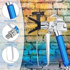 12 Pcs Airless Paint Sprayer Gun With Nozzle Guard Spray Tips And Airless Paint 