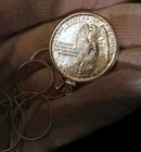 1925 Stone Mountain Commemorative 50c Silver Half Dollar  925 Sterling Necklace