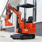 1 Ton Mini Excavator 13 5hp B s Gas Engine  Hydraulic Thumb  Crawler Digger